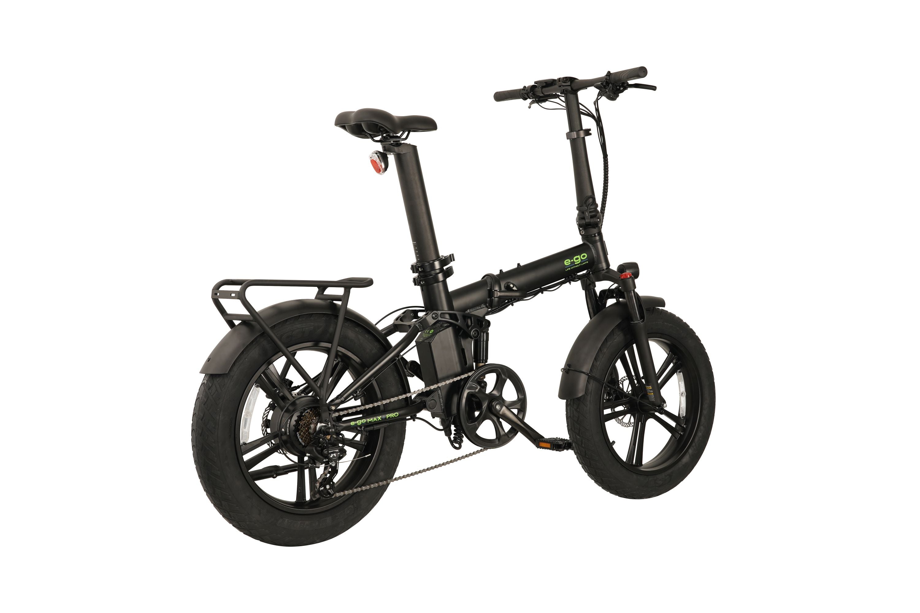 e Go Bike Max PRO Folding E Bike 500W Urban Travel